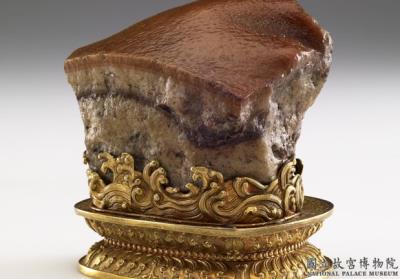 图片[3]-Meat-shaped stone, Qing dynasty (1644-1911)-China Archive